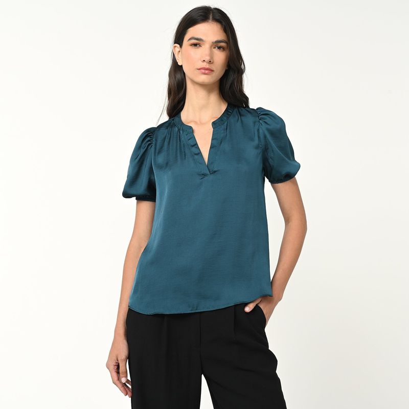 UNIVERSITY CLUB - Blusa Mujer Manga corta University Club