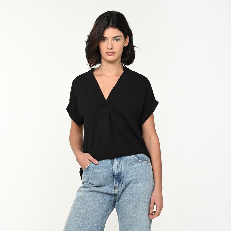 UNIVERSITY CLUB - Blusa Mujer Manga corta University Club
