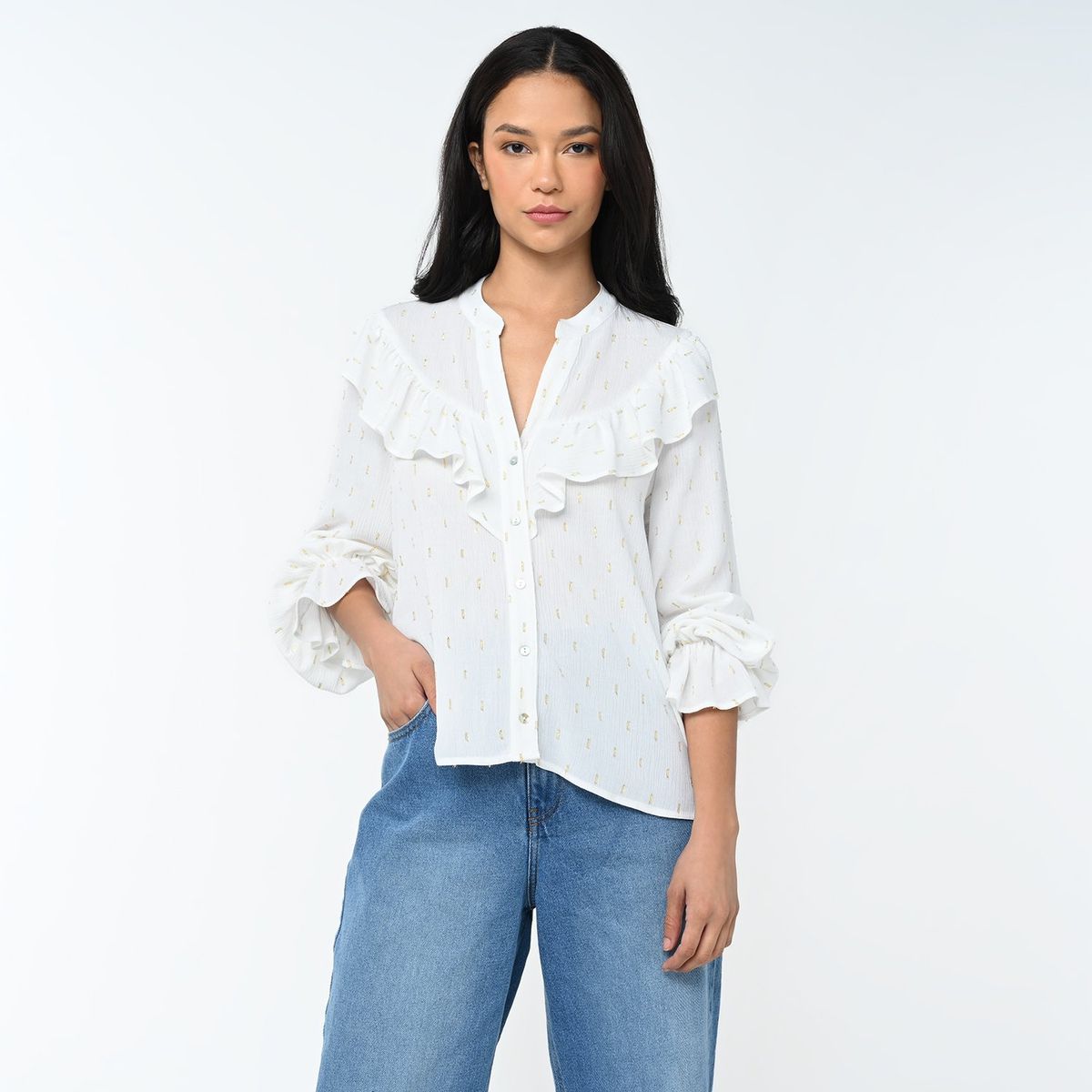 UNIVERSITY CLUB - Camiseta Mujer Manga larga University Club