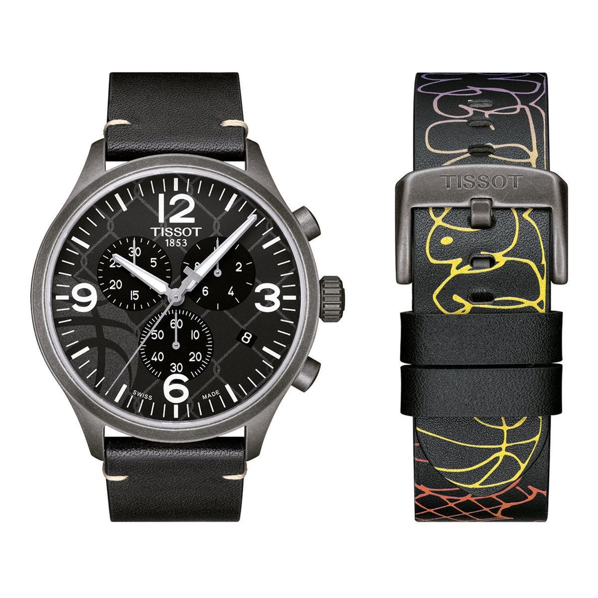 TISSOT - Reloj Tissot para Hombre  Chrono XL 3X3 Street Basketball + Pulso