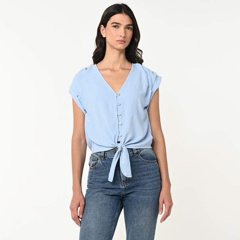 UNIVERSITY CLUB - Blusa Mujer Manga corta University Club