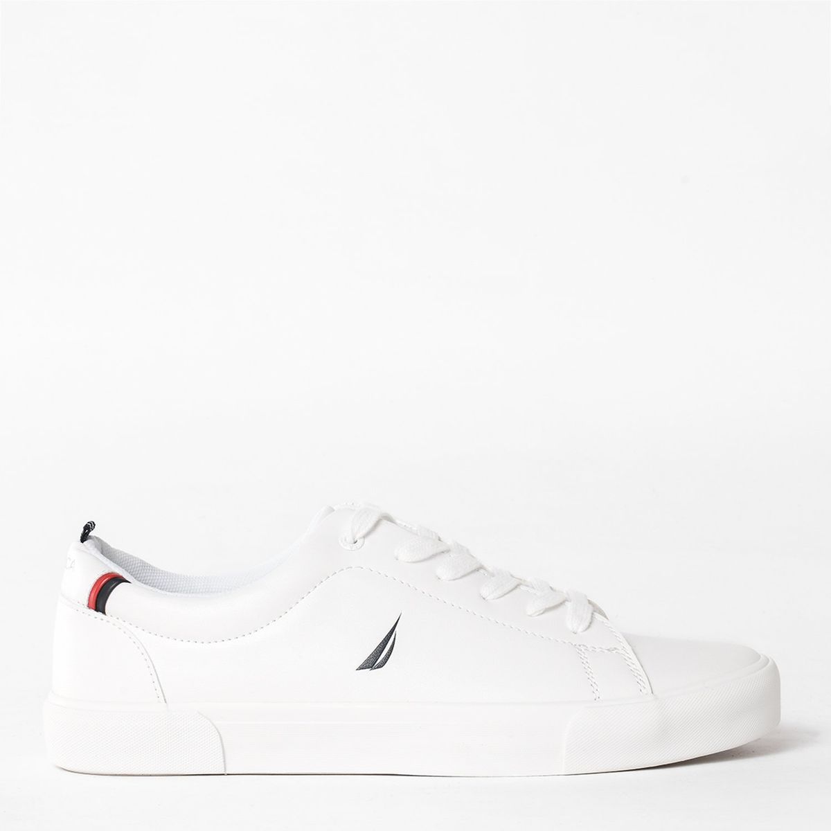 NAUTICA - Tenis Nautica Hombre Moda Graves Blancos