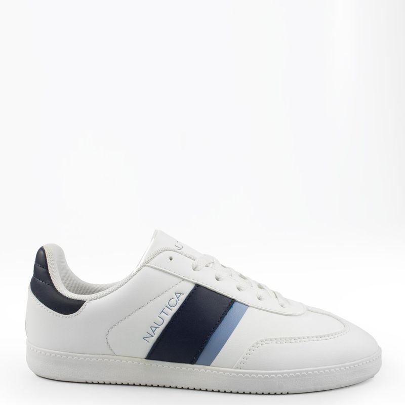 NAUTICA - Tenis Nautica Hombre Moda Scott Blancos