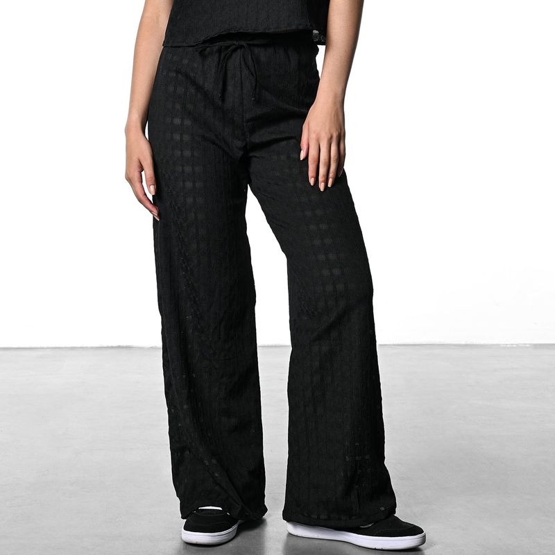 MOSSIMO - Pantalón Wide Leg Mujer Tiro alto Mossimo