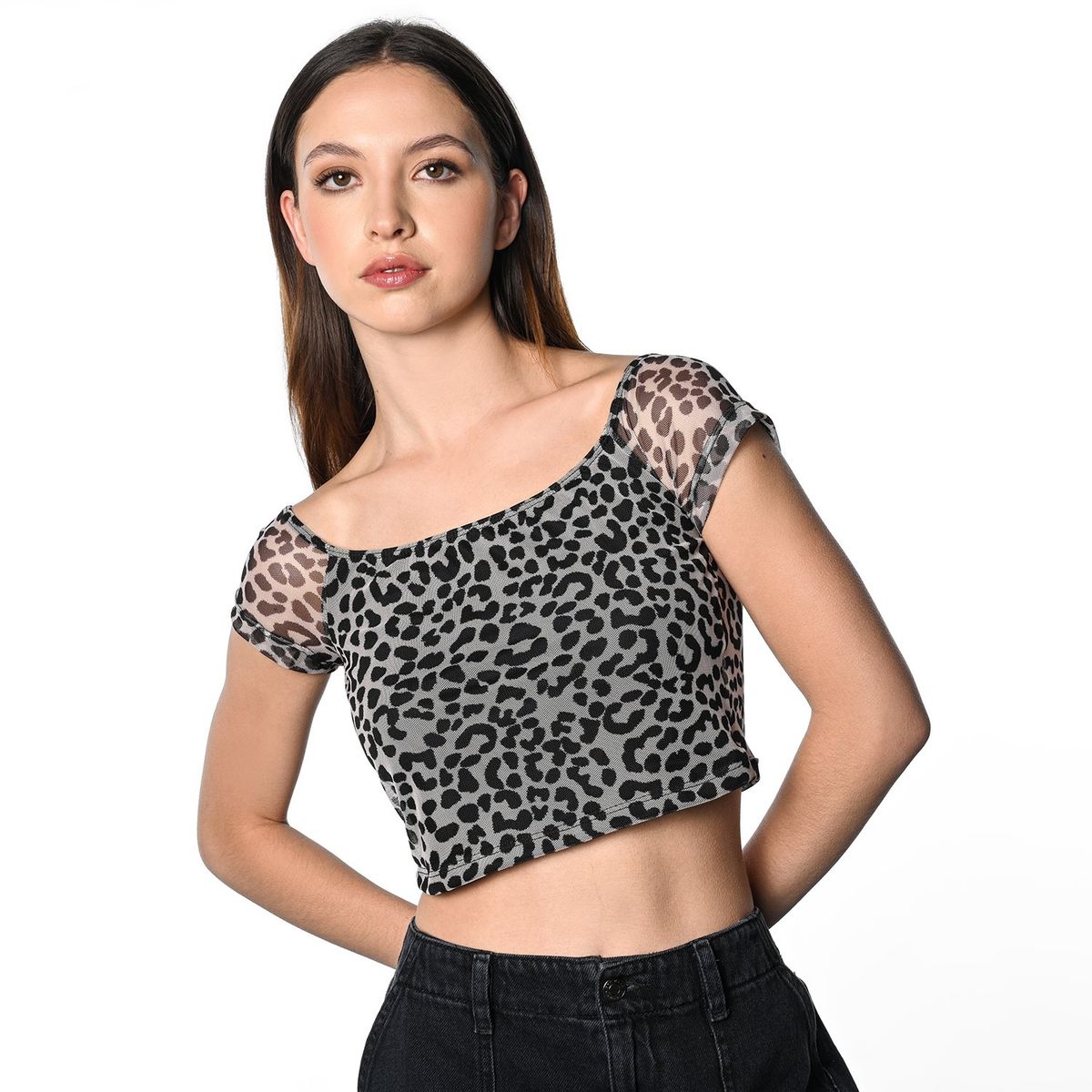 DENIMLAB - Top Mujer Manga corta Denimlab