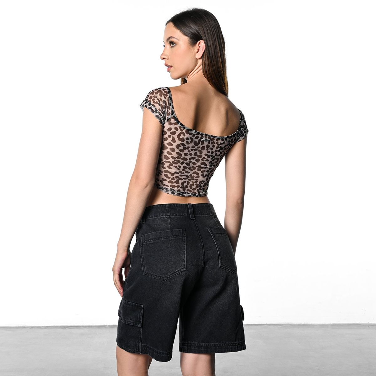 DENIMLAB - Top Mujer Manga corta Denimlab