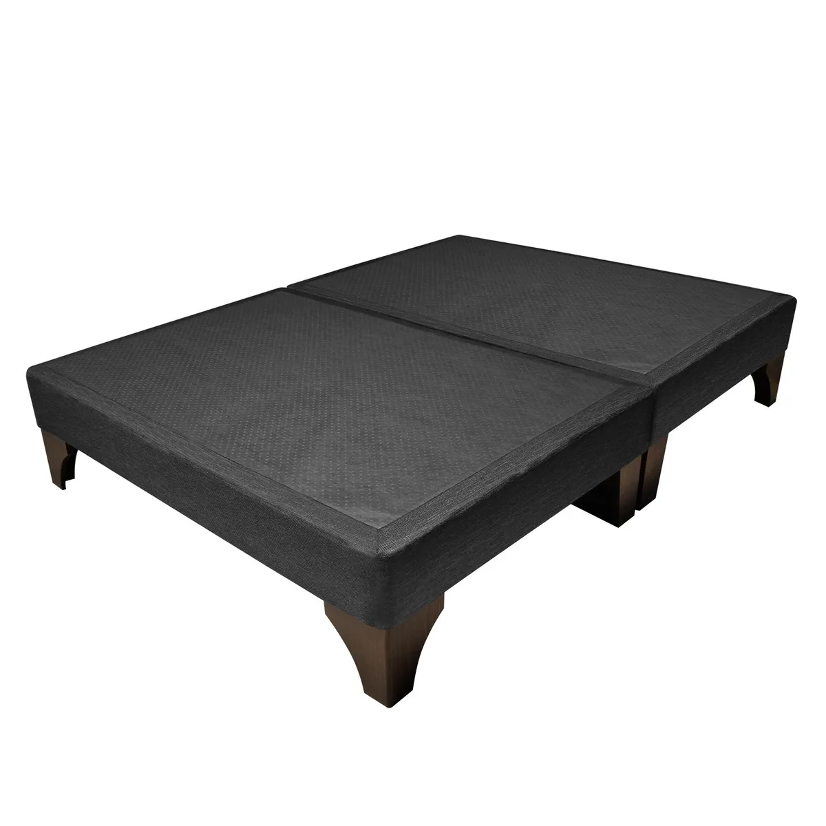 COLCHONES ROSEN - Base Cama Spring Dividida KING en madera, aplica precio para 1 mitad de 100x200 cm (Agrega la 2da Pieza para Completar la base).
