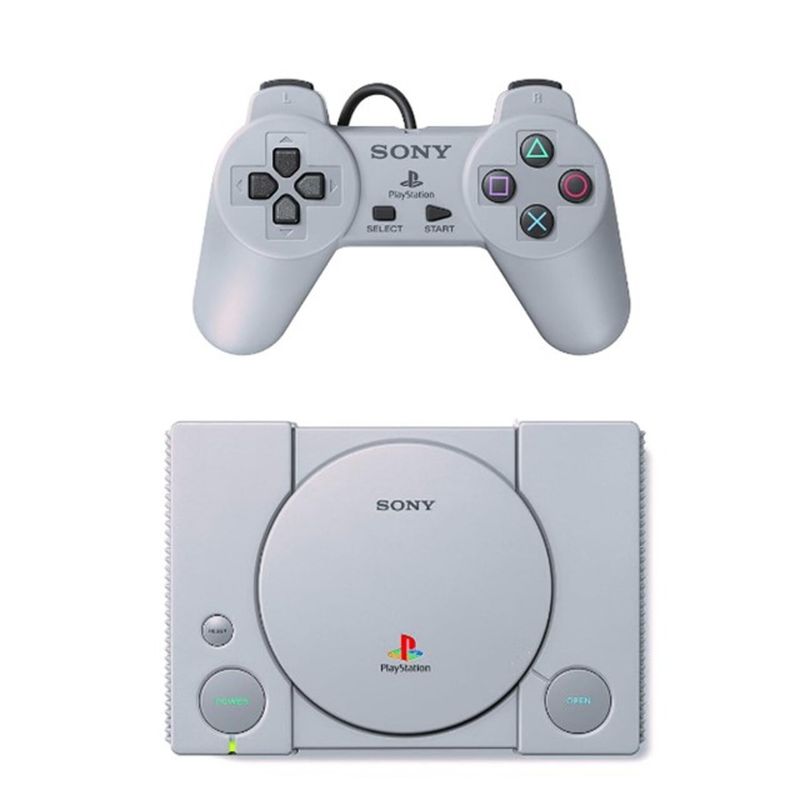 SONY - Consola Sony PlayStation Classic 20 juegos 2 Controles