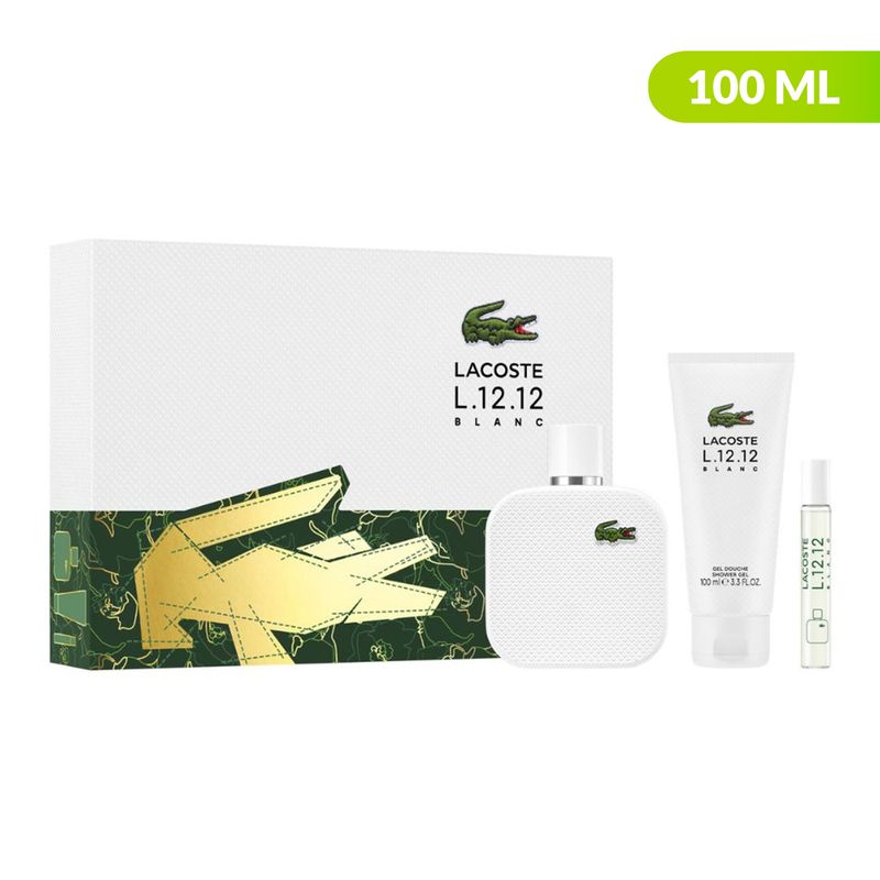 LACOSTE - Set de Perfume Hombre Lacoste Incluye: Perfume 50 ml + Shower Gel 100 ml