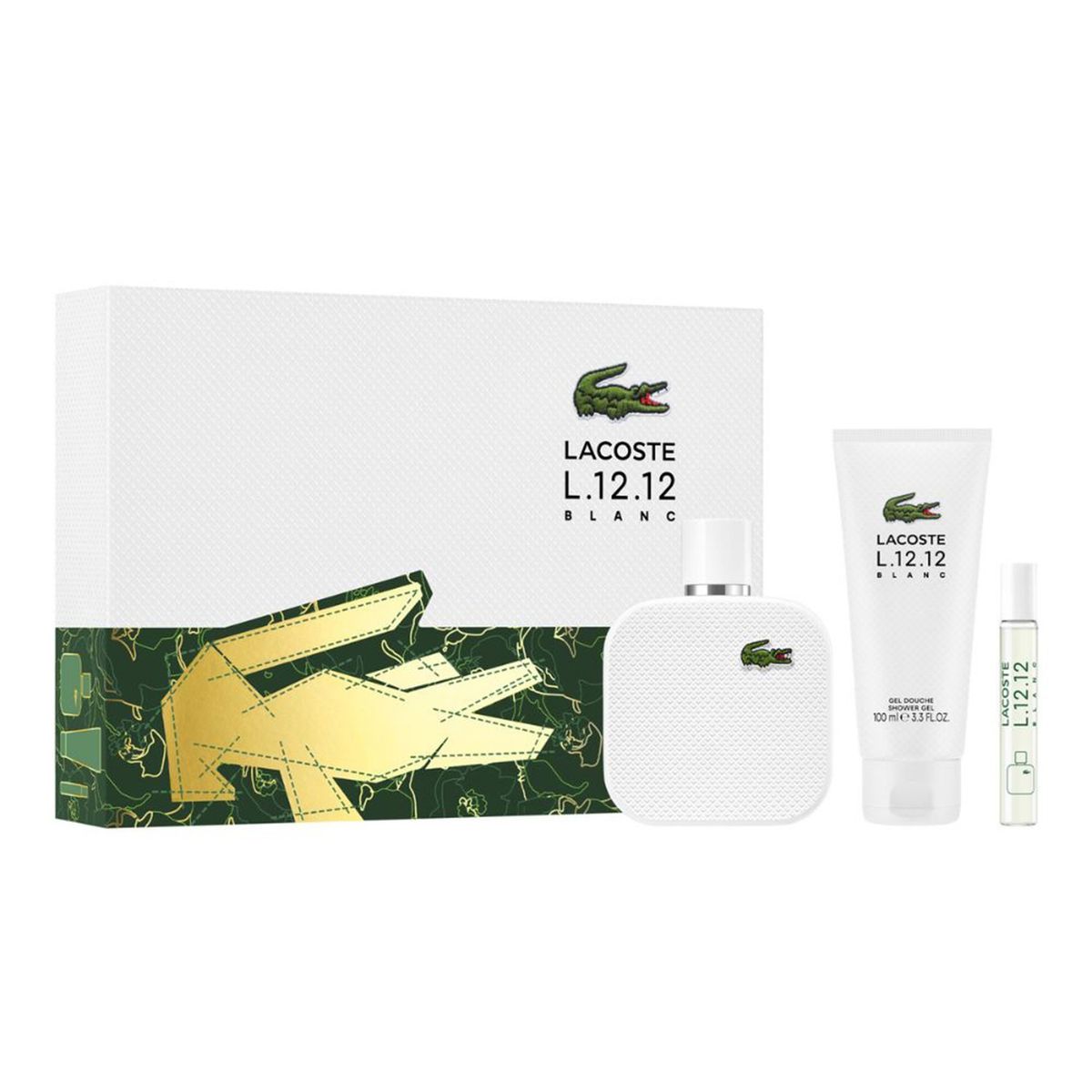 LACOSTE - Set de Perfume Hombre Lacoste Incluye: Perfume 50 ml + Shower Gel 100 ml 