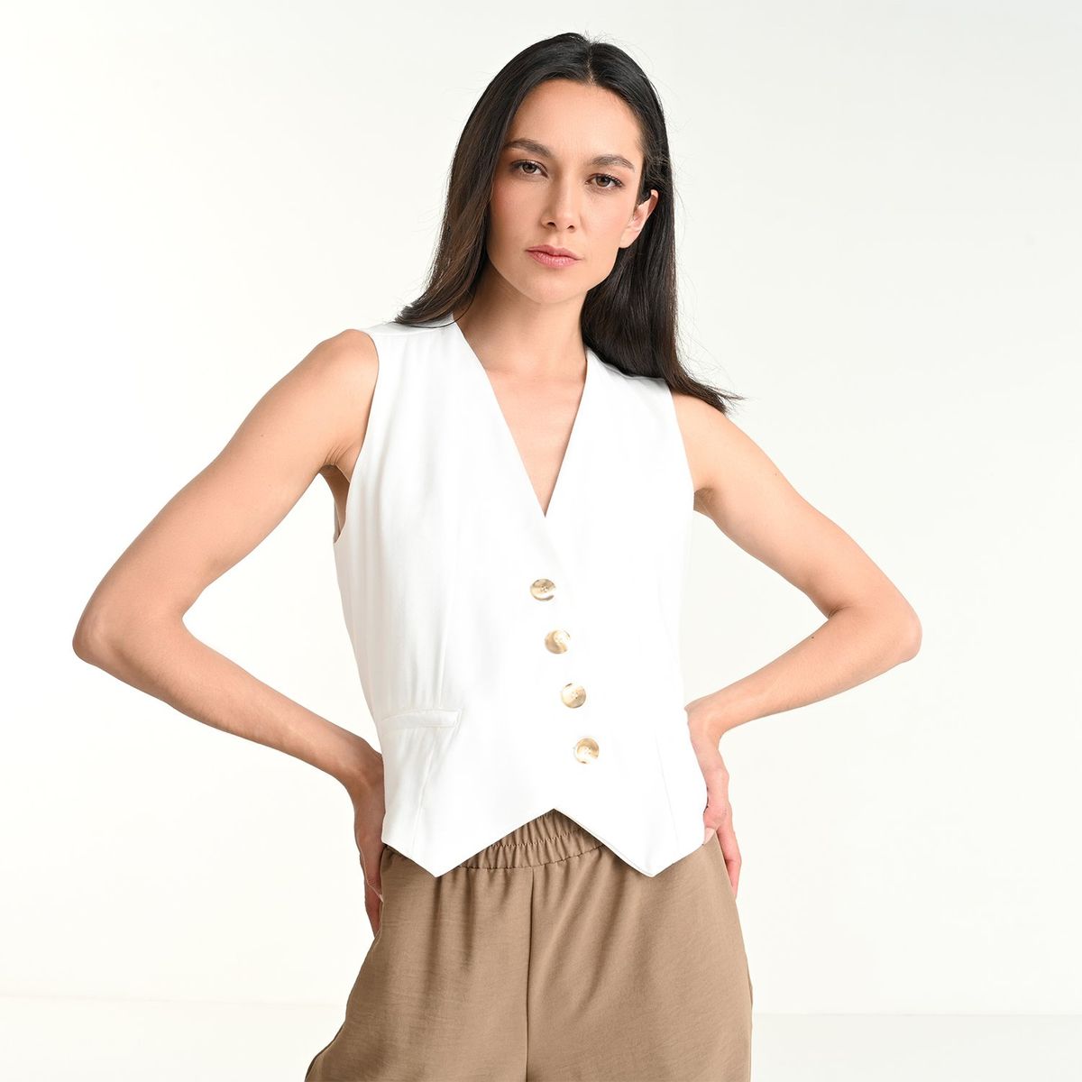 BASEMENT - Chaleco Mujer Basement