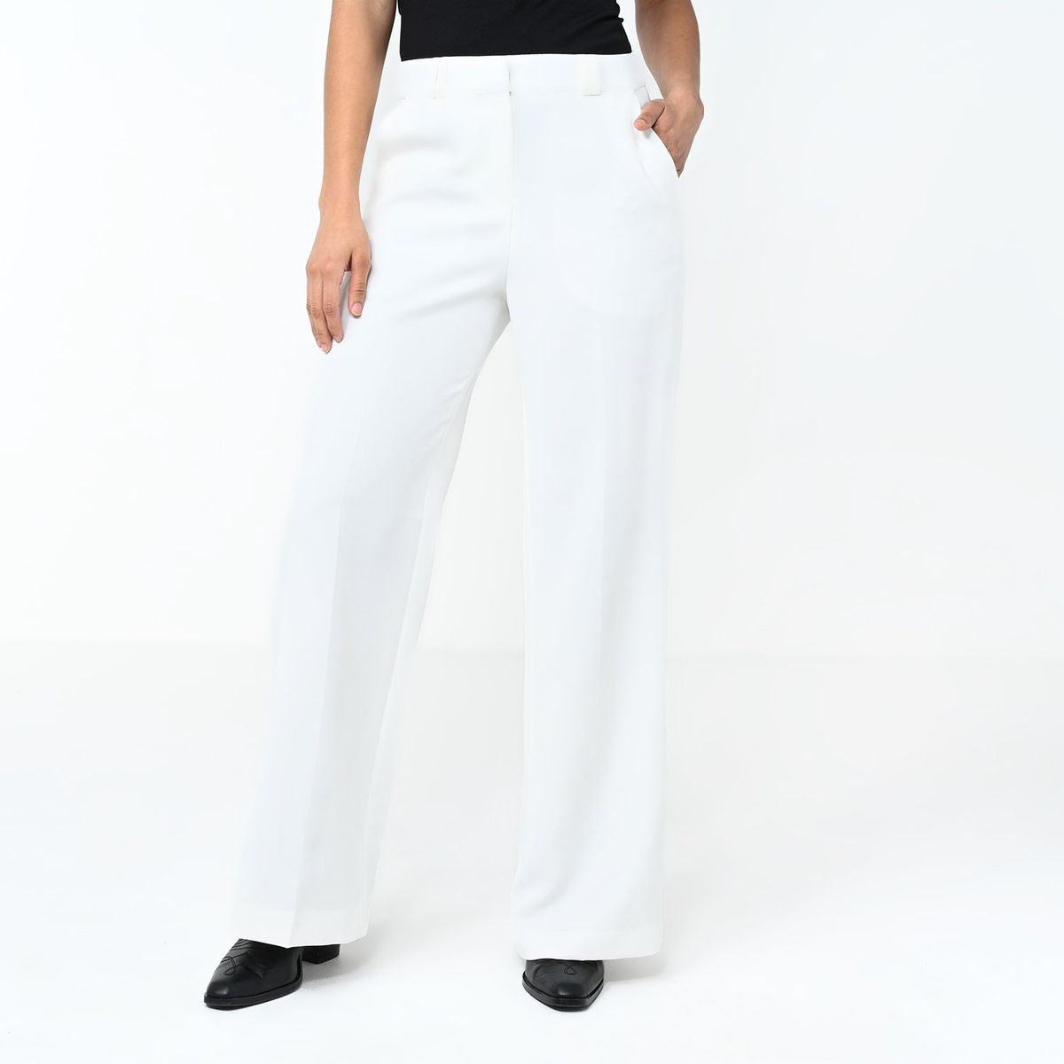 BASEMENT - Pantalón Culotte Mujer Tiro alto Basement