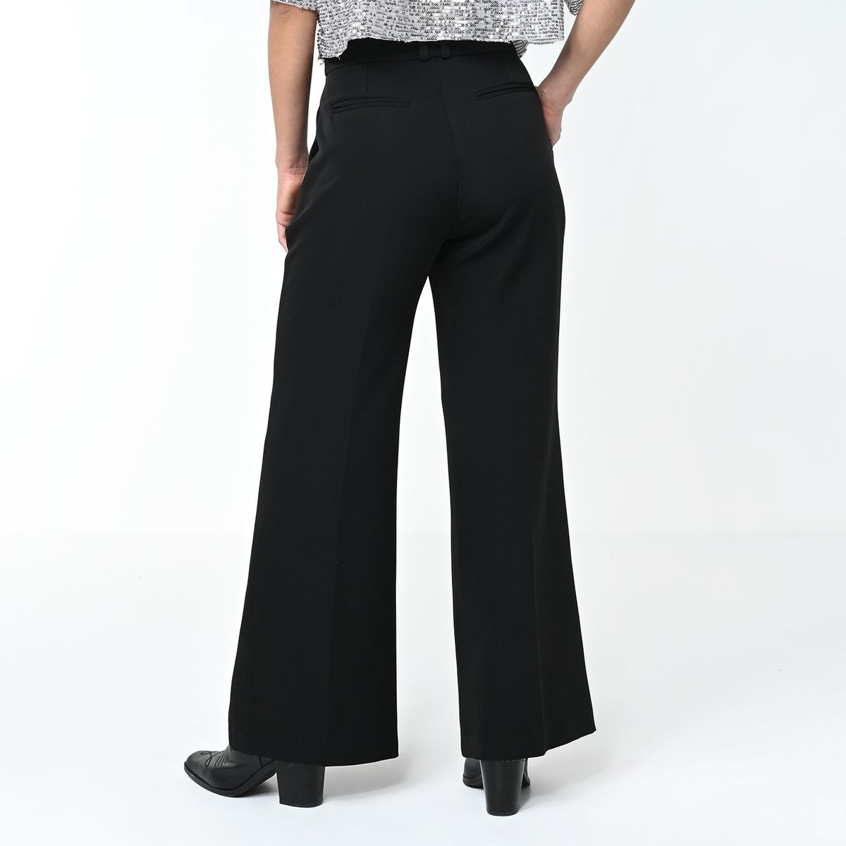 BASEMENT - Pantalón Culotte Mujer Tiro alto Basement