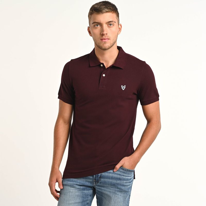 AMERICAN EAGLE - Camiseta polo Hombre Manga corta de Algodón American Eagle