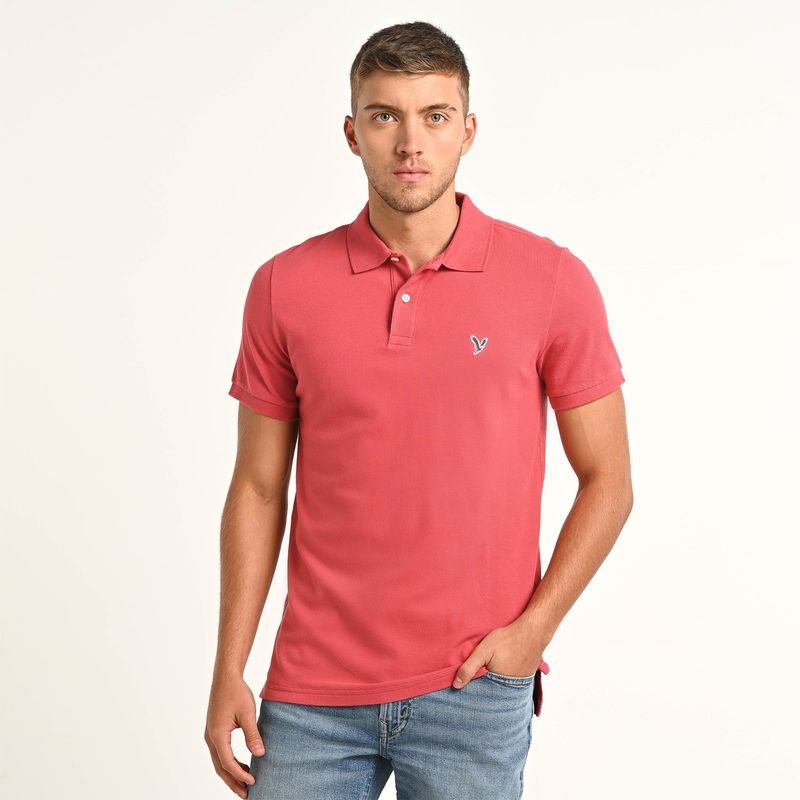 AMERICAN EAGLE - Camiseta polo Hombre Manga corta de Algodón American Eagle