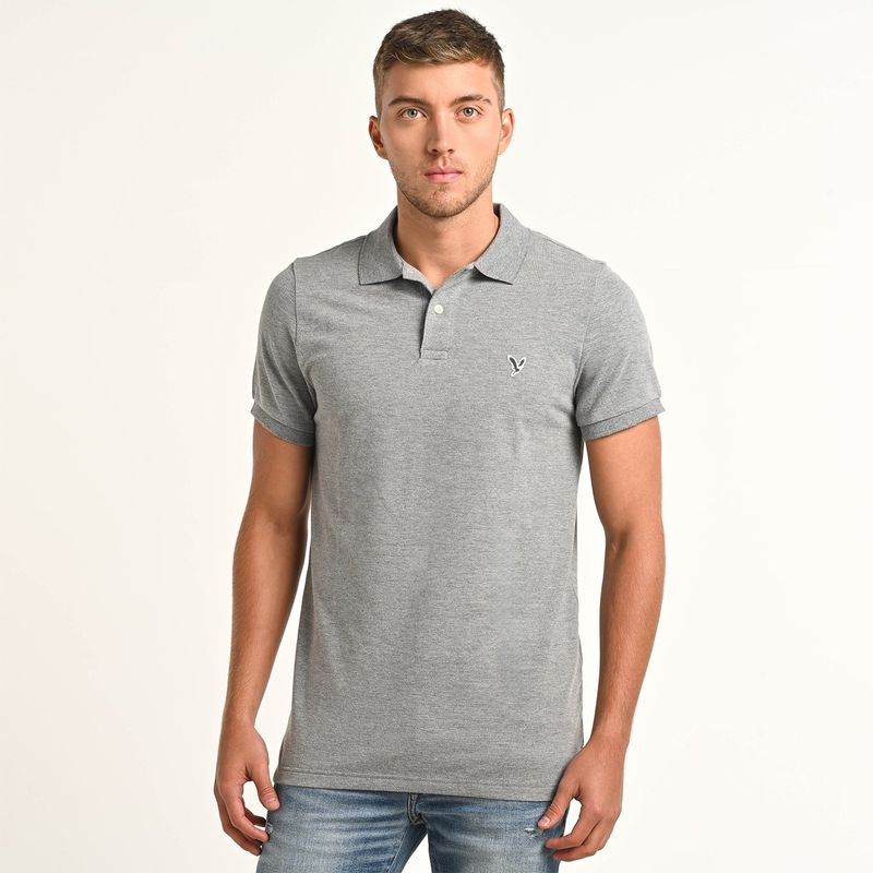 AMERICAN EAGLE - Camiseta polo Hombre Manga corta de Algodón American Eagle