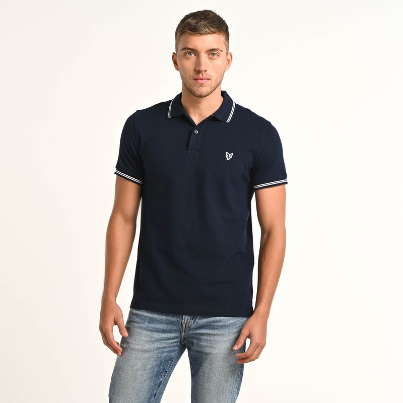 AMERICAN EAGLE - Camiseta polo Hombre Manga corta de Algodón American Eagle