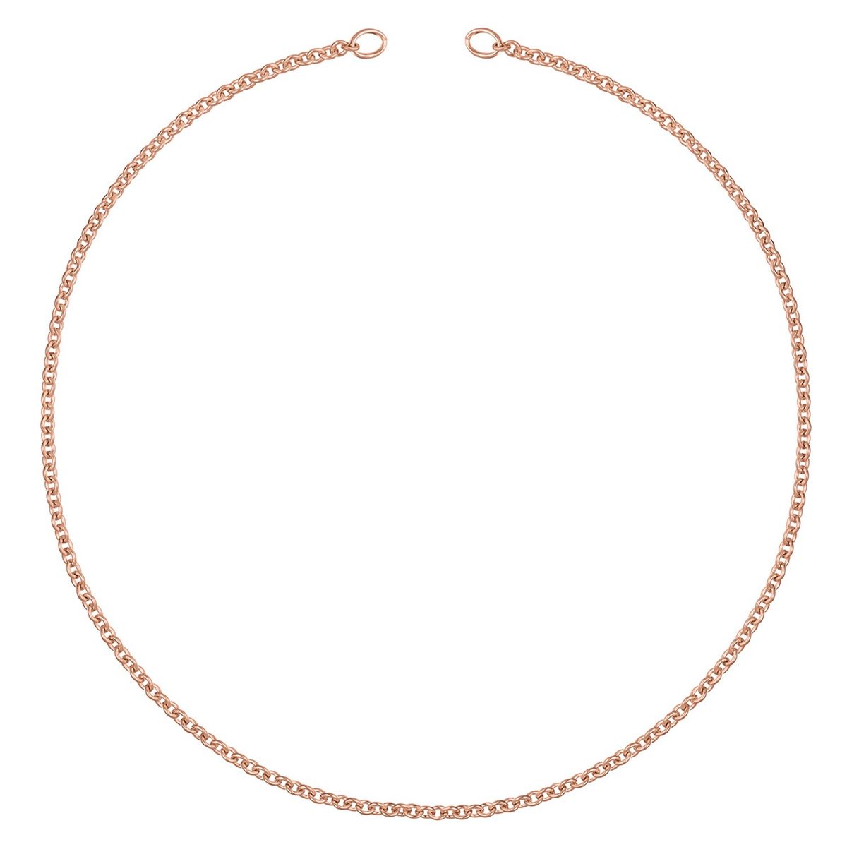 TOUS - Cadena Hold con baño de oro rosa 18 kt sobre plata