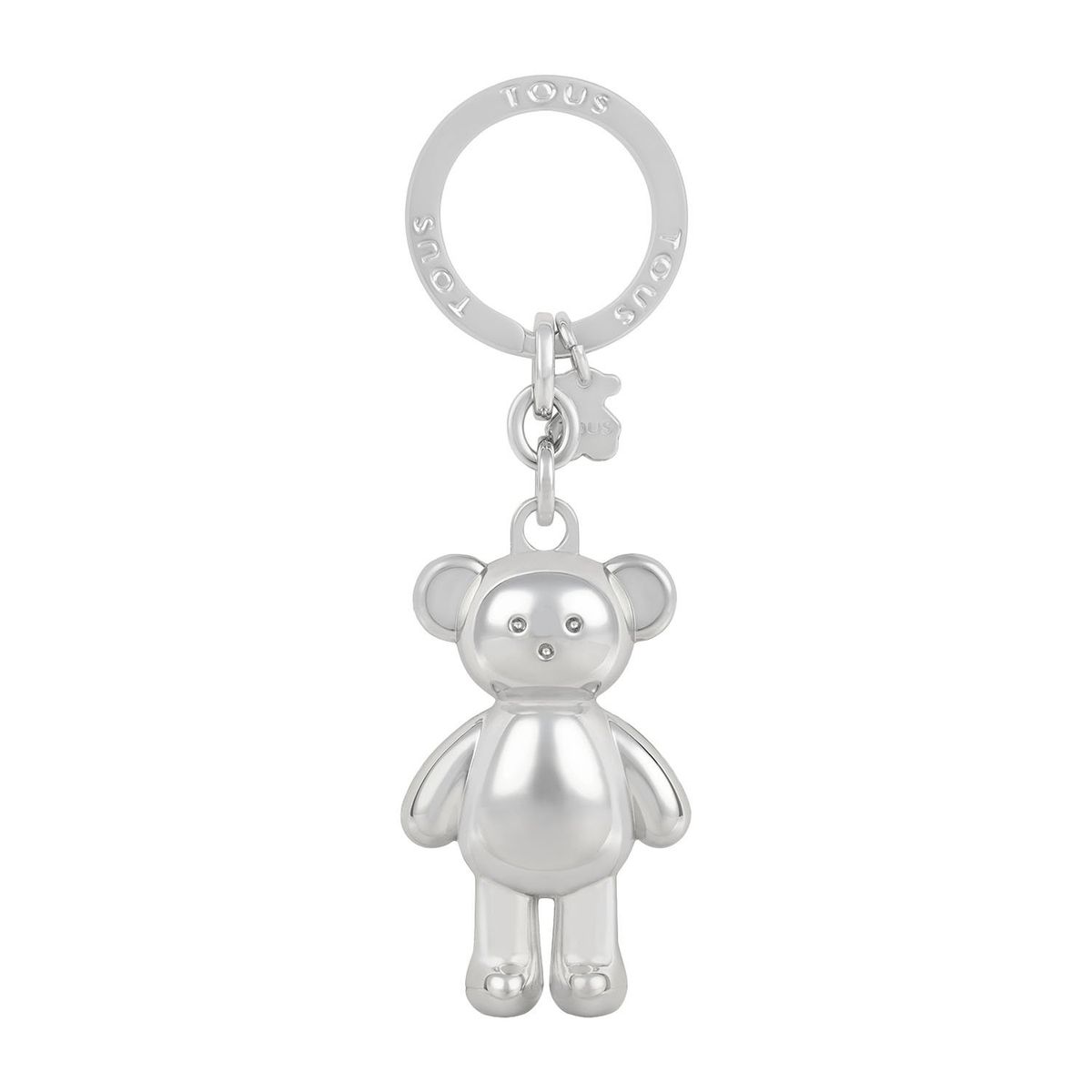 TOUS - Llavero Oso Teddy Bear plateado