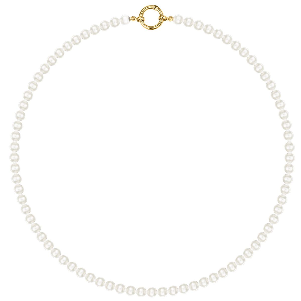 TOUS - Collar Hold de Perlas y Oro