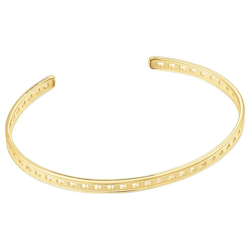 TOUS - Pulsera con baño de oro 18 kt sobre plata con siluetas TOUS Bear Row