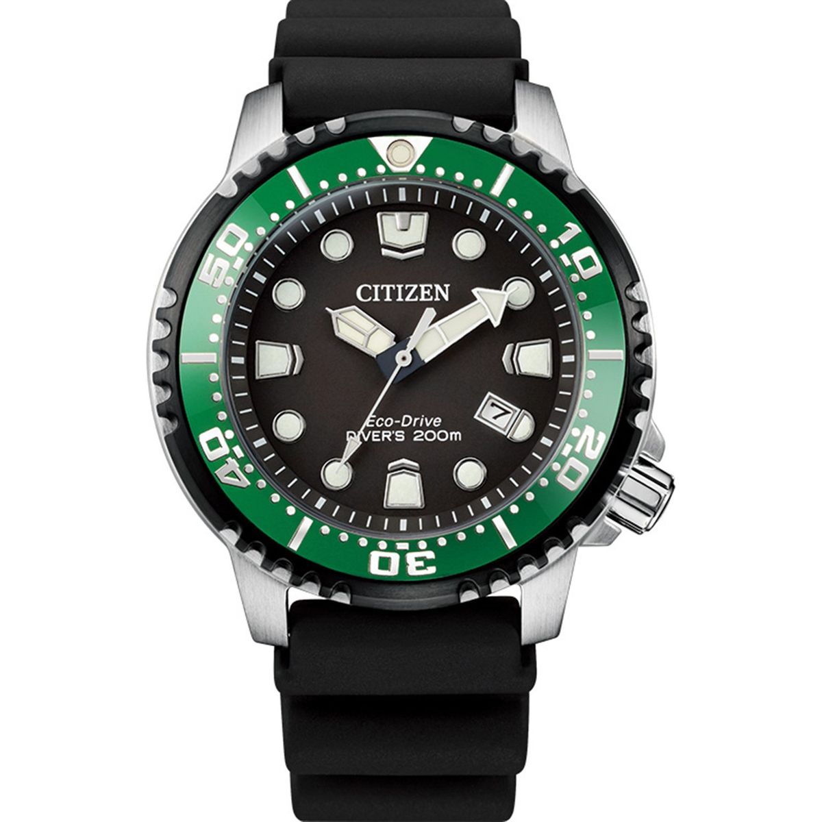 CITIZEN - Reloj Citizen Hombre Promaster Eco. Reloj Poliuretano Negro BN0155-08E