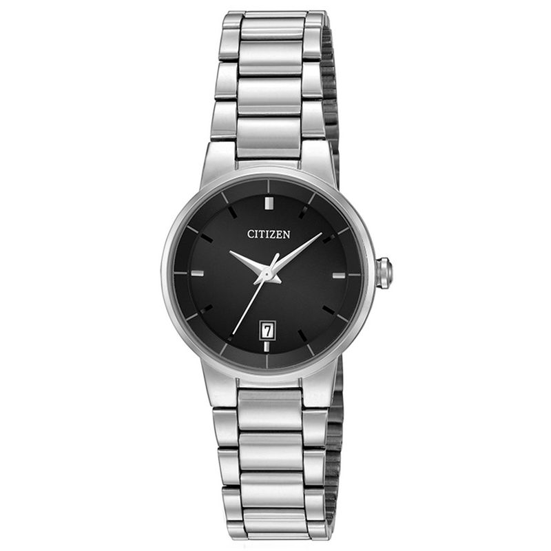 CITIZEN - Reloj Citizen Mujer Quartz. Reloj Acero inoxidable Plateado EU6010-53E