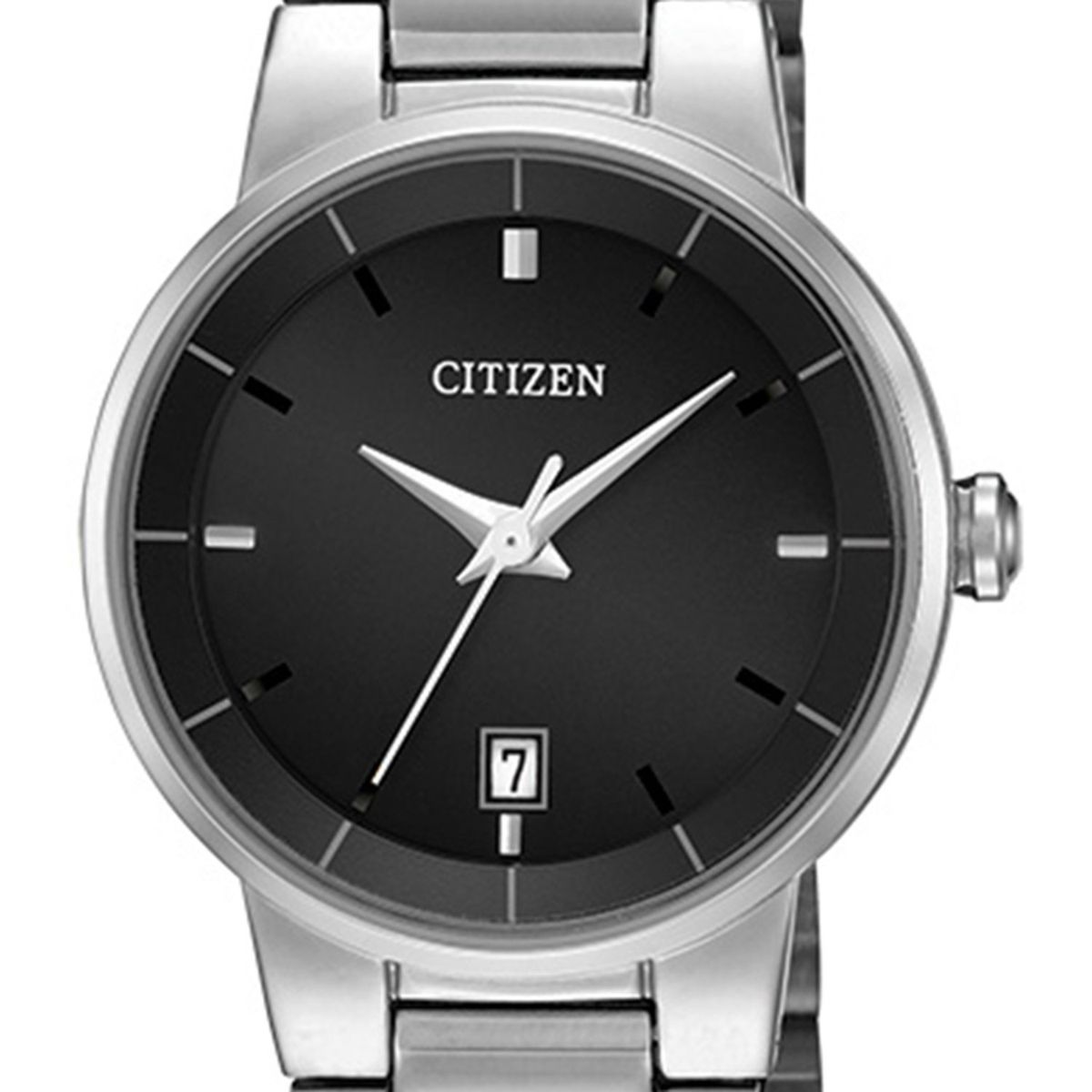 CITIZEN - Reloj Citizen Mujer Quartz. Reloj Acero inoxidable Plateado EU6010-53E