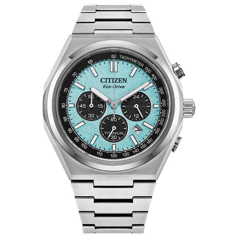 CITIZEN - Reloj Citizen Hombre Sport Luxury. Reloj Titanio Plateado CA4610-85M