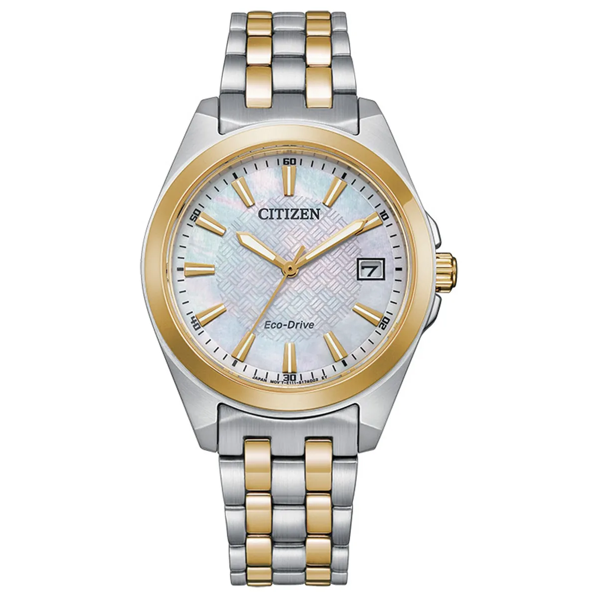 CITIZEN - Reloj Citizen Mujer Dress/Classic Eco. Reloj Acero inoxidable Plateado EO1224-54D