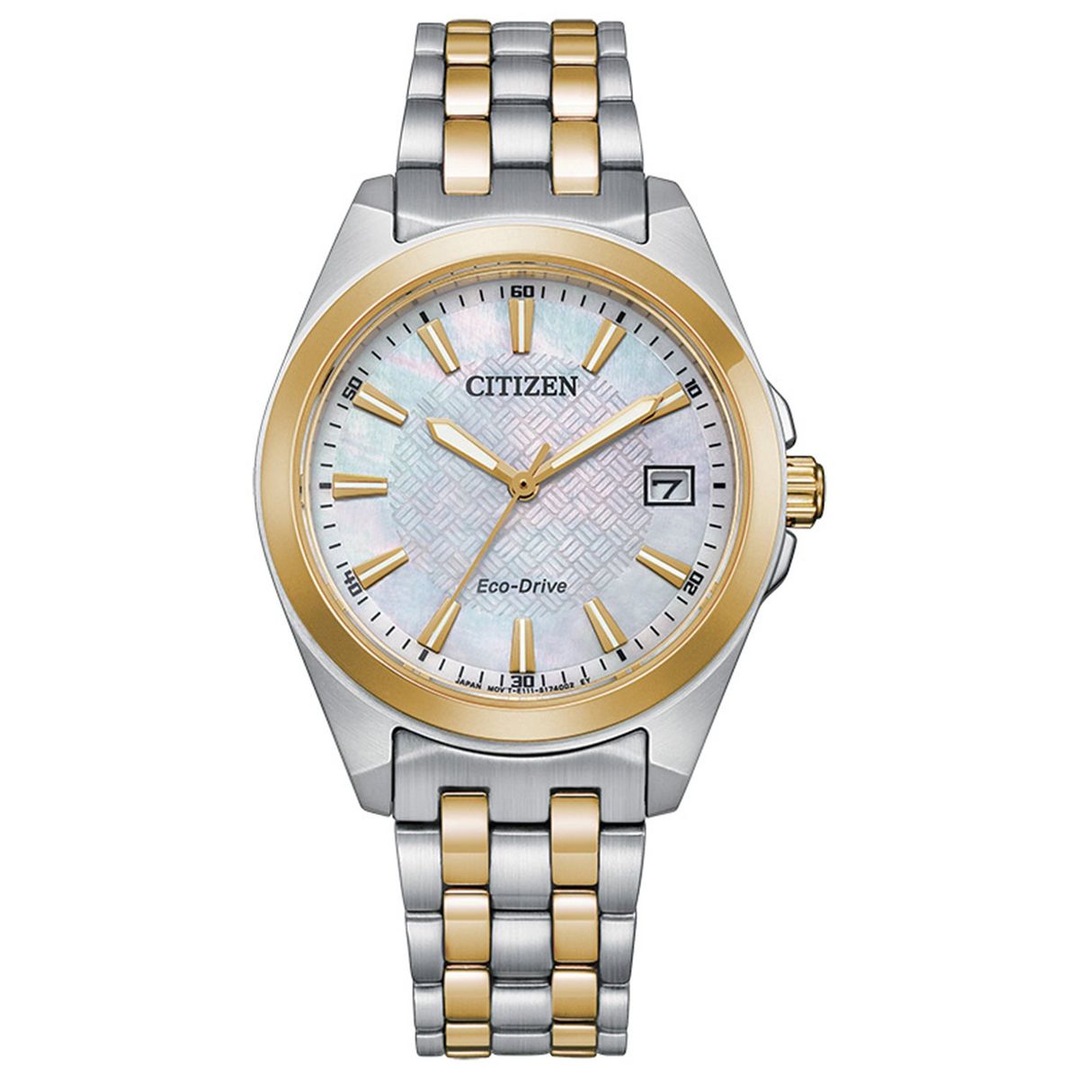CITIZEN - Reloj Citizen Mujer Dress/Classic Eco. Reloj Acero inoxidable Plateado EO1224-54D