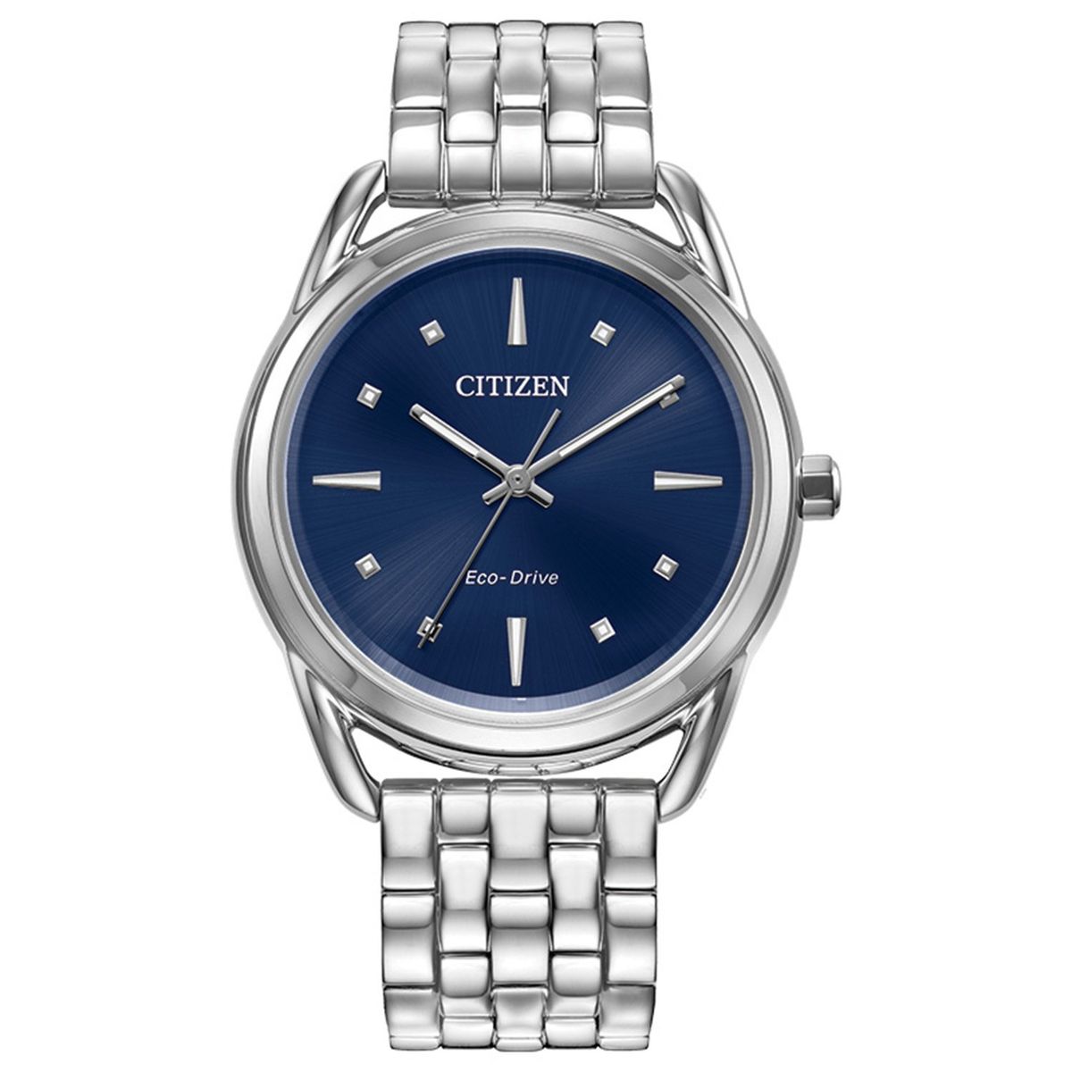 CITIZEN - Reloj Citizen Mujer Dress/Classic. Reloj Acero inoxidable Plateado FE7090-55L