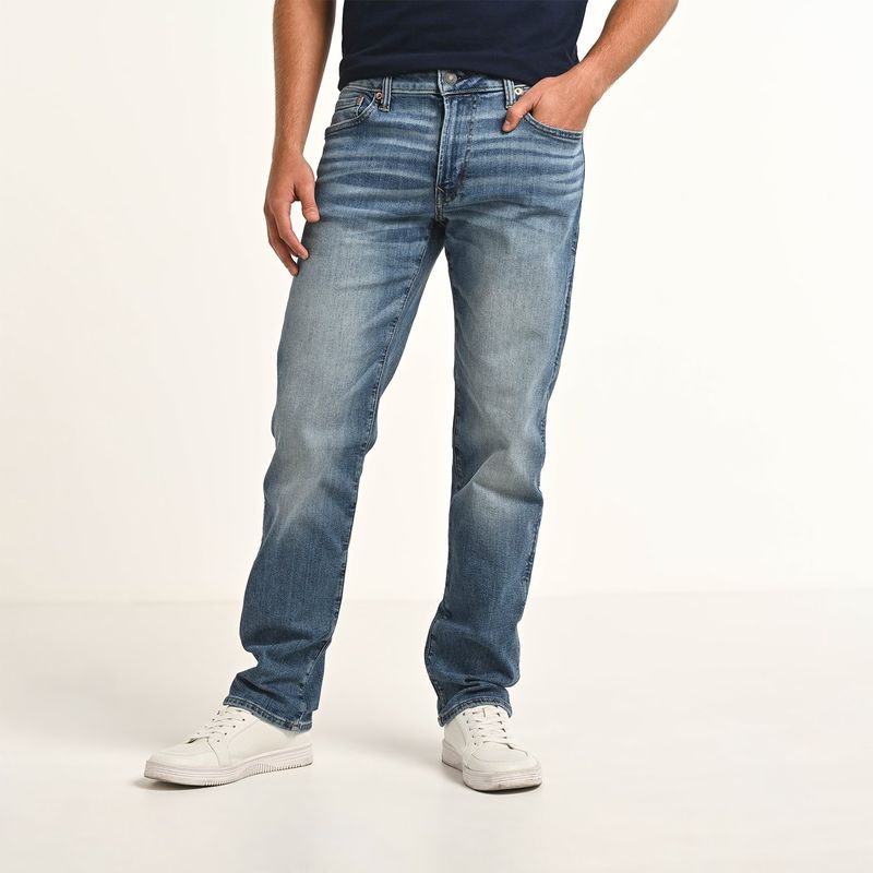 AMERICAN EAGLE - Jean 5 Bolsillos Hombre Slim de Algodón American Eagle