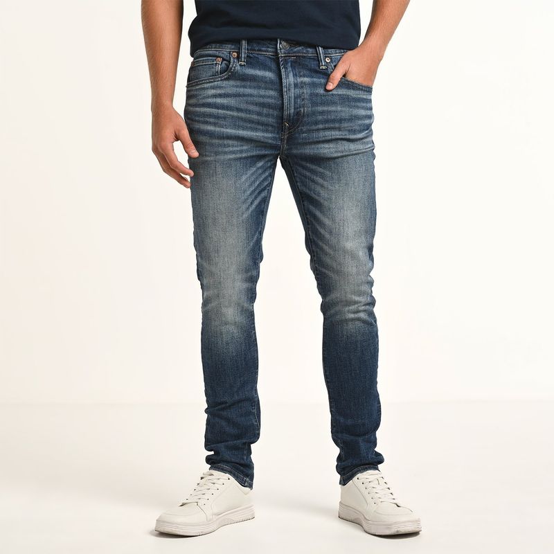 AMERICAN EAGLE - Jean 5 Bolsillos Hombre Skinny de Algodón American Eagle