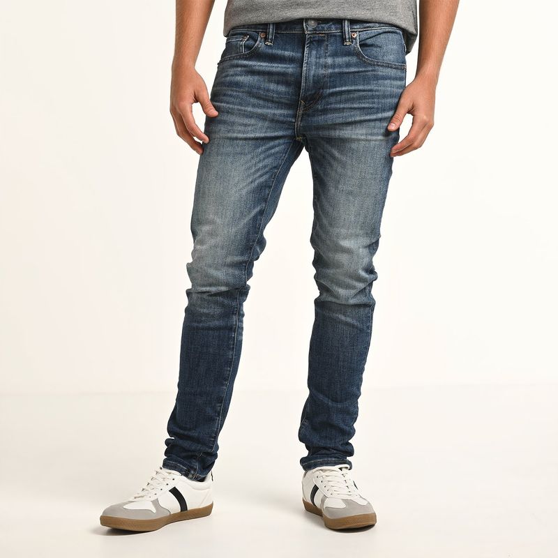 AMERICAN EAGLE - Jean 5 Bolsillos Hombre Skinny de Algodón American Eagle