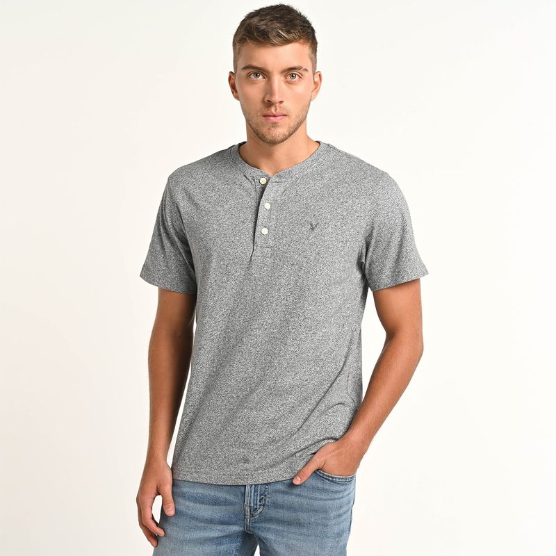 AMERICAN EAGLE - Camiseta Hombre Manga corta de Algodón American Eagle