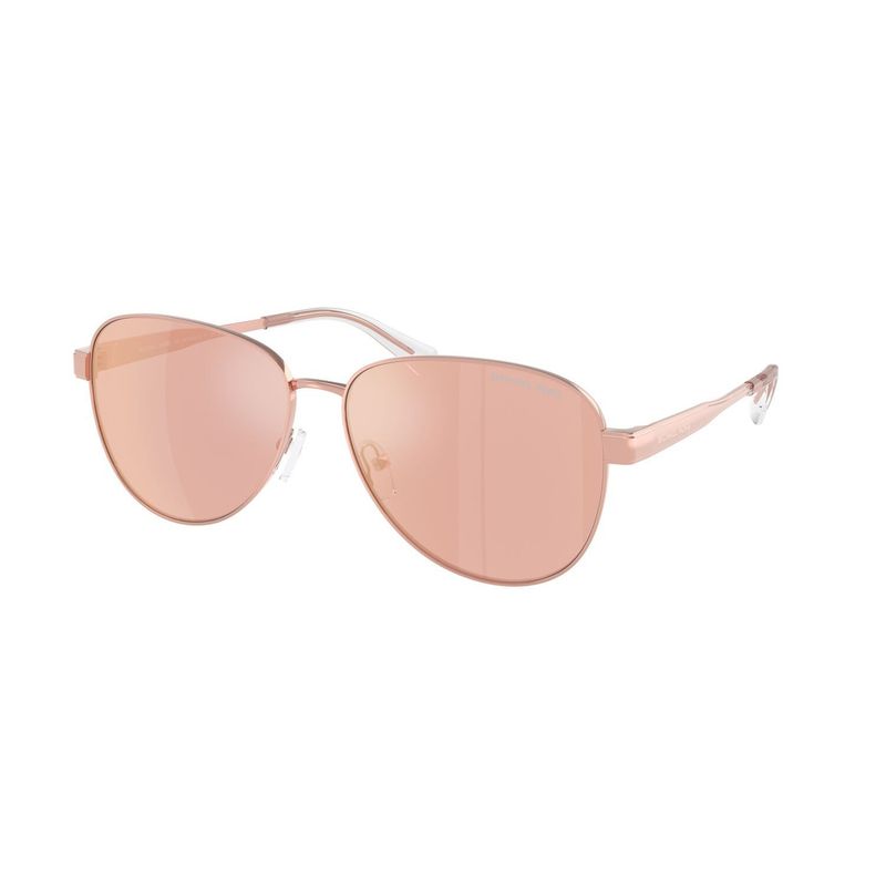 MICHAEL KORS - Gafas De Sol Michael Kors Biarritz Rose Gold Rose Gold Mirror