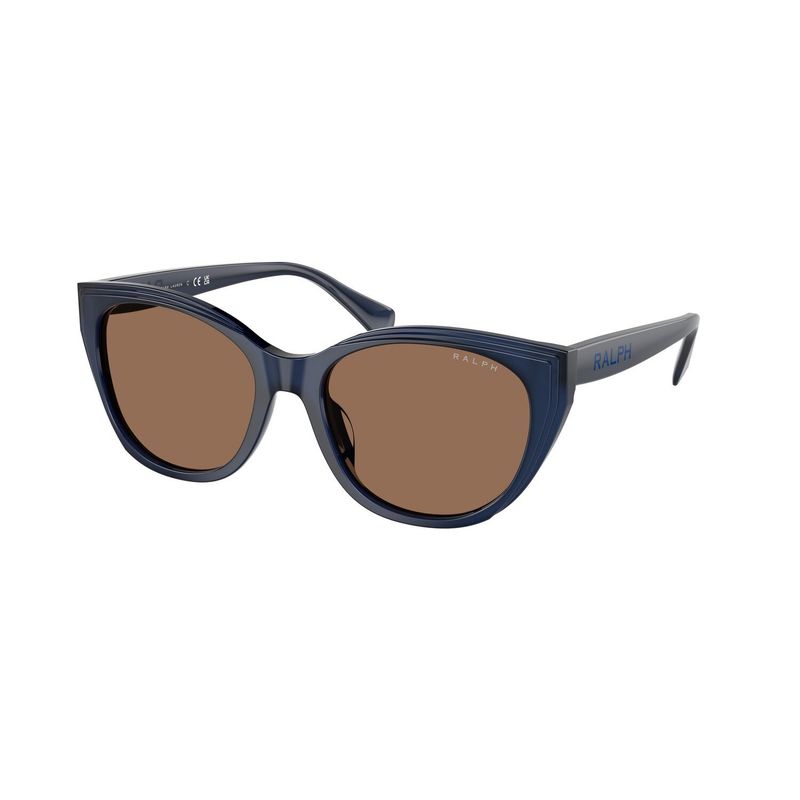 RALPH LAUREN - Gafas De Sol Ralph Shiny Transparent Opal Blu Brown