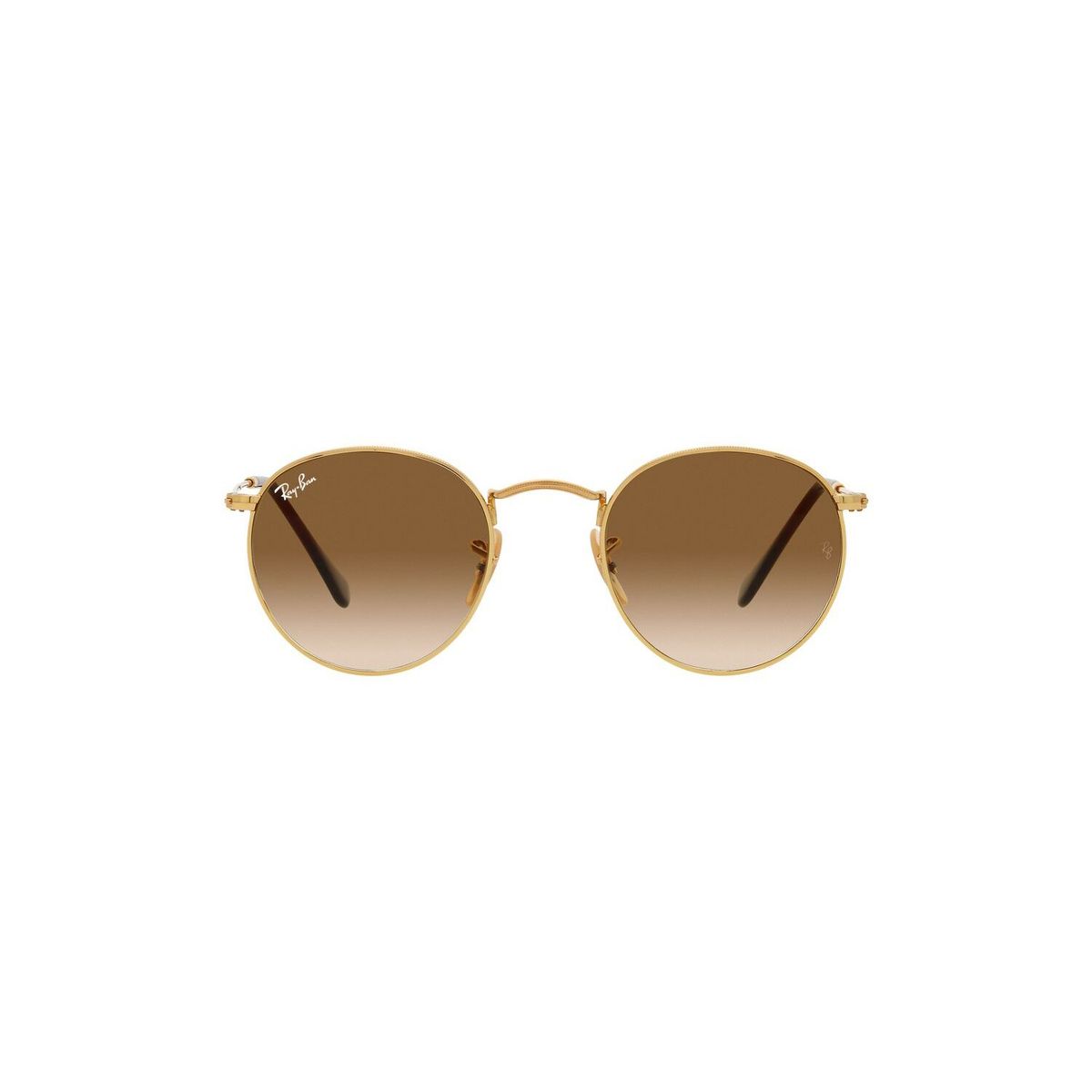 RAY BAN - Gafas De Sol Rayban Round Metal Gold Clear Gradient Brown