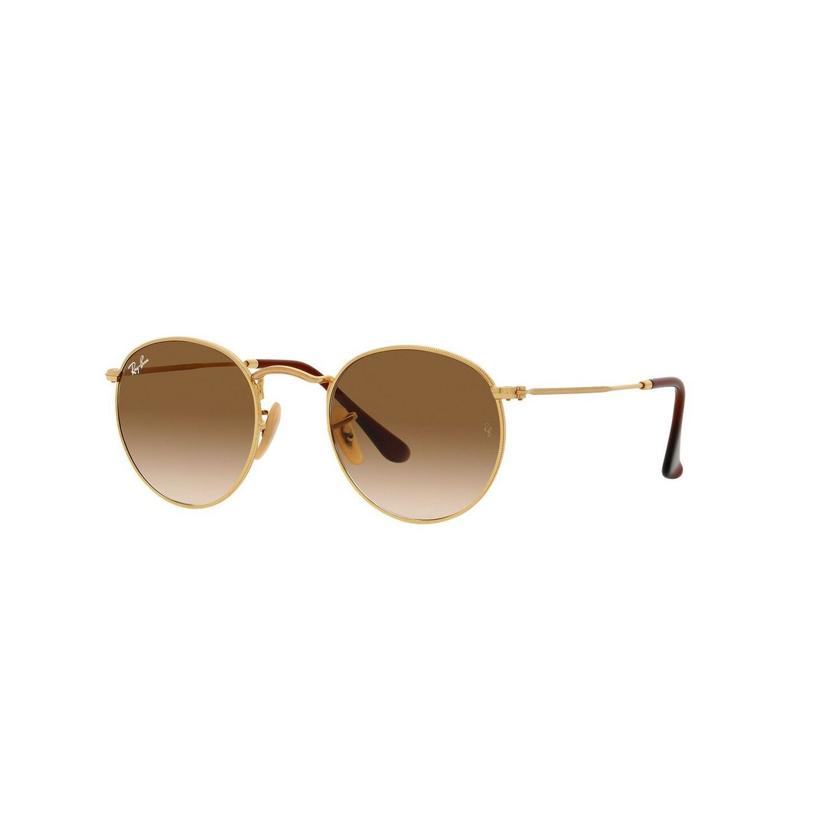 RAY BAN - Gafas De Sol Rayban Round Metal Gold Clear Gradient Brown