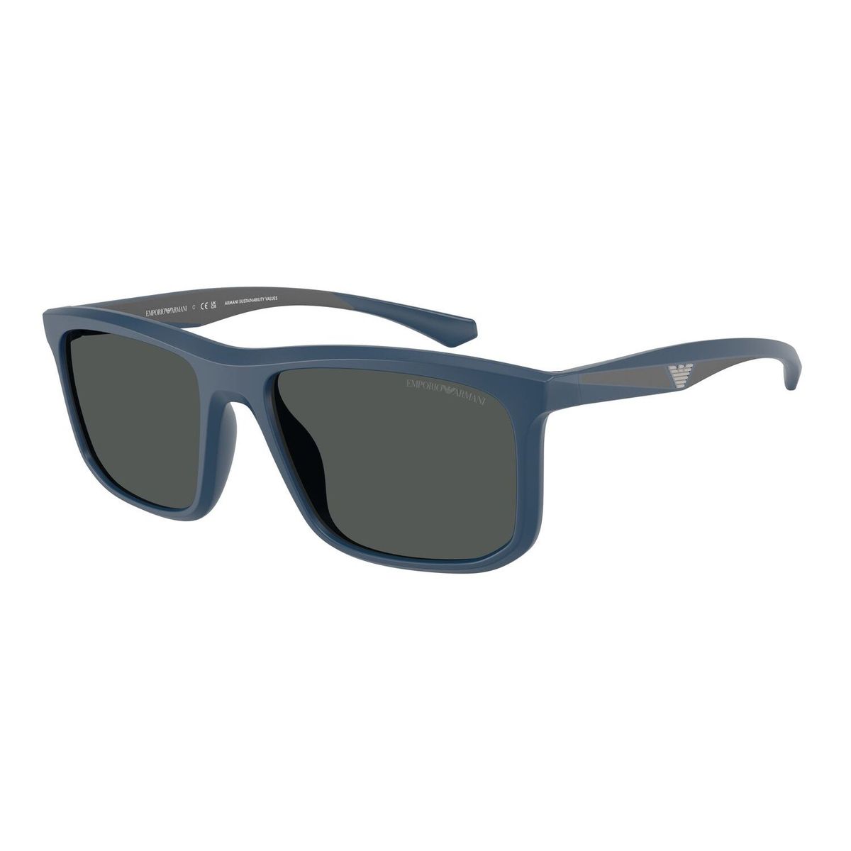 EMPORIO ARMANI - Gafas De Sol Emporio Armani Matte Blue Dark Grey