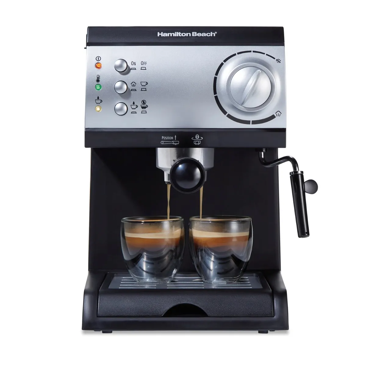 HAMILTON BEACH - Cafetera de Espresso Hamilton Beach 40715 