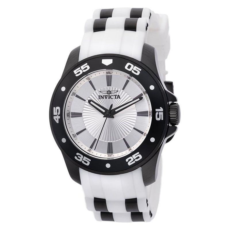 INVICTA - Reloj Invicta para Mujer Pro Diver . Reloj Análogo Silicona Blanco