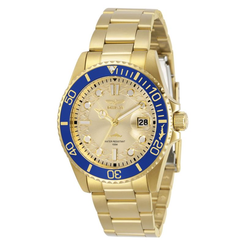 INVICTA - Reloj Invicta para Mujer Pro Diver . Reloj Análogo Acero inoxidable Dorado