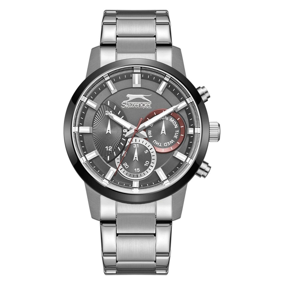 SLAZENGER - Reloj Slazenger Hombre Gents. Reloj Acero Inoxidable Plateado SL.9.2372.2.01