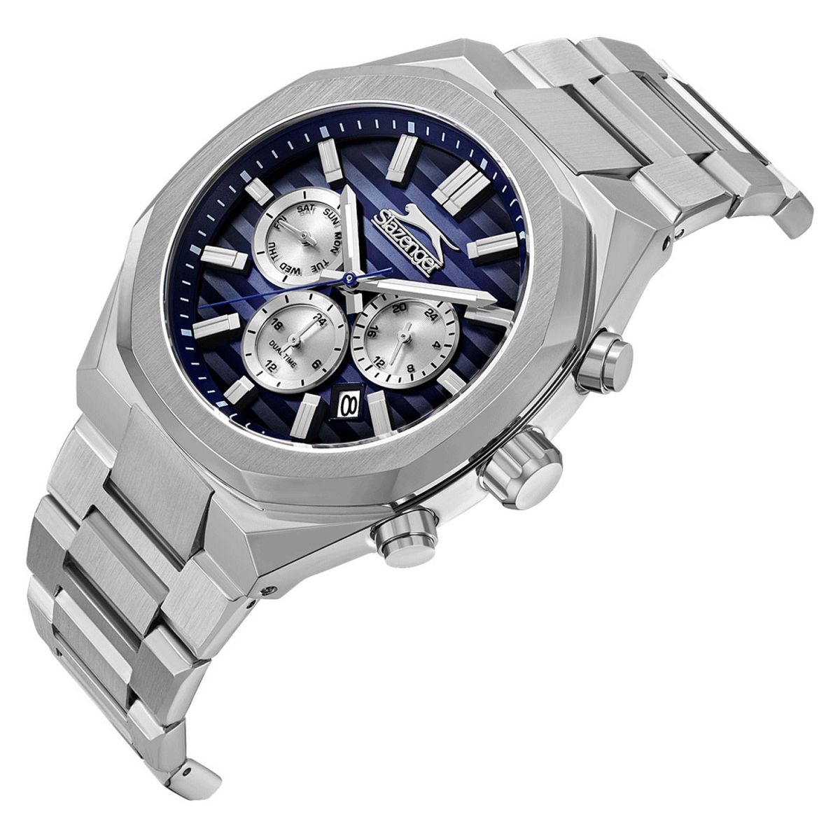 SLAZENGER - Reloj Slazenger Hombre Gents. Reloj Acero Inoxidable Plateado SL.9.2345.2.02