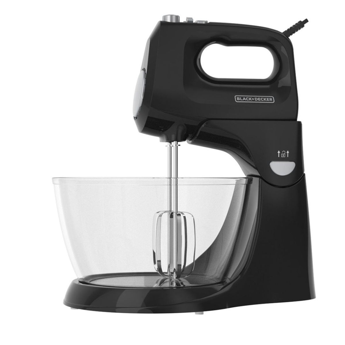 BLACK+DECKER - Batidora de pedestal BLACK+DECKER 2 en 1 vertical y manual MX9125-2BDLA 5 velocidades 250 W