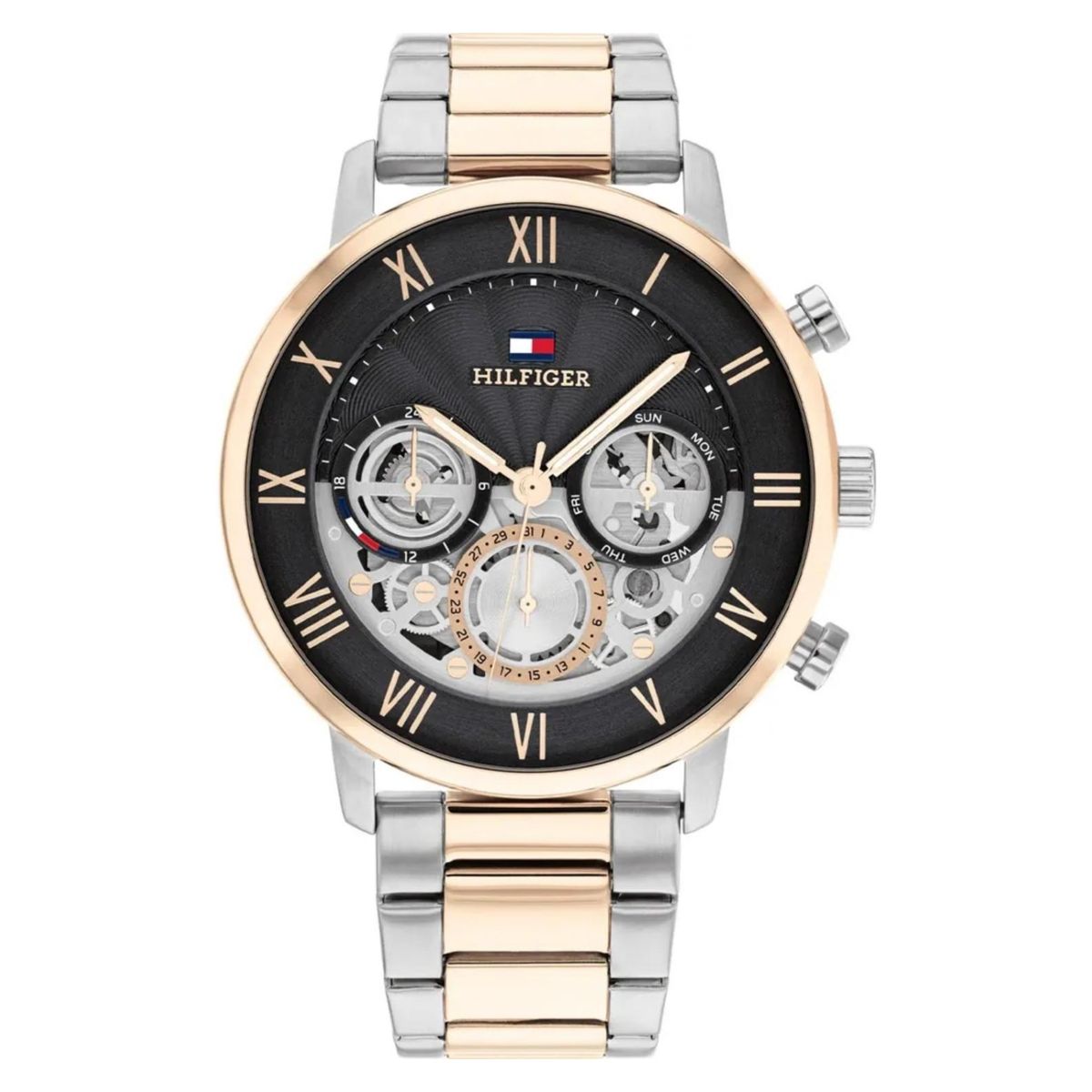 TOMMY HILFIGER - Reloj Tommy Hilfigeriger para Hombre 1710570 . Reloj Análogo Acero inoxidable Plateado
