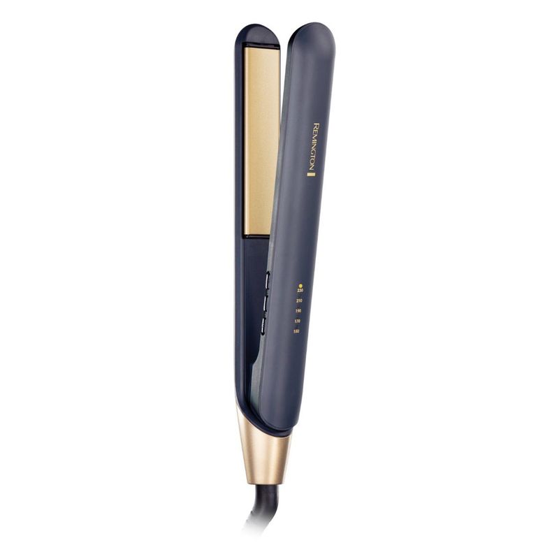 REMINGTON - Plancha de pelo Remington Sapphire Luxe | Placas de Cerámica | Generador de Iones | 5 niveles de temperatura