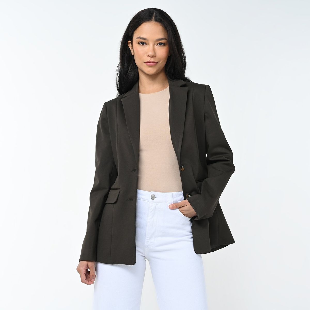 UNIVERSITY CLUB - Blazer Mujer Wide leg University Club